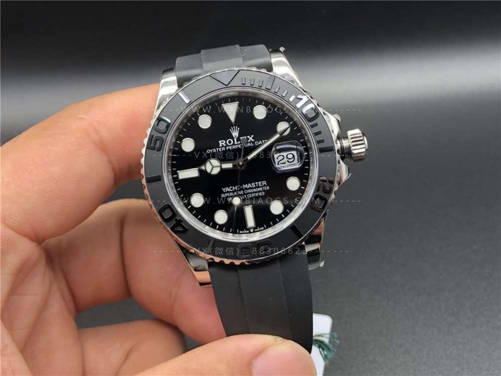 VS厂劳力士白金游艇42mm「3135机」腕表做工评测 第12张