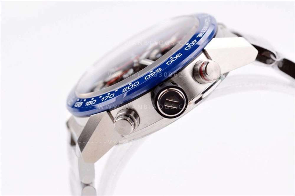 XF厂泰格豪雅卡莱拉系列-全新蓝面腕表做工评测  第12张