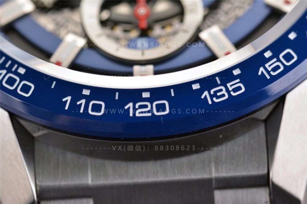 XF厂泰格豪雅卡莱拉系列-全新蓝面腕表做工评测  第17张