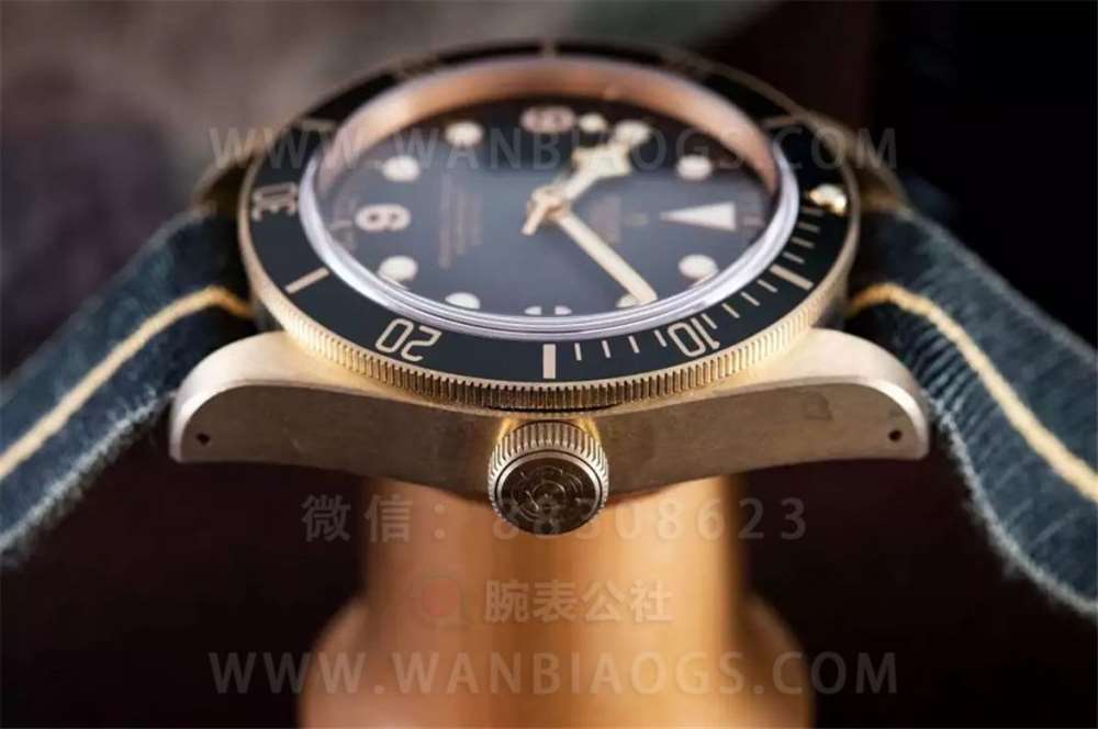 XF厂帝陀碧湾系列「石板灰」青铜腕表做工评测  第4张