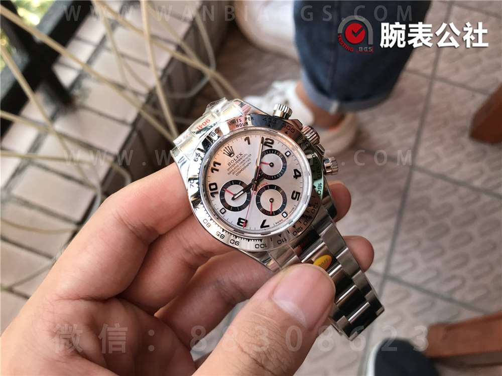 N厂劳力士V4版迪通拿116509「银盘红针款」做工评测 N厂劳力士V4版迪通拿116509「银盘红针款」做工评测