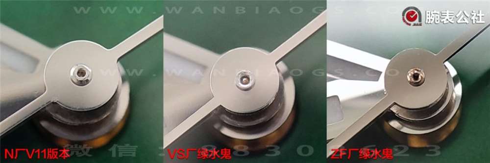 VS厂绿水鬼实拍对比ZF厂以及N厂V11版绿水鬼 第5张