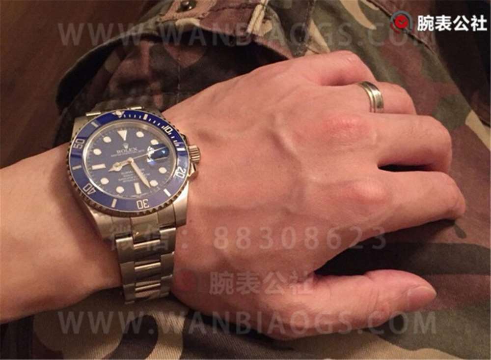 VS厂劳力士蓝水鬼实拍细节评测 第22张