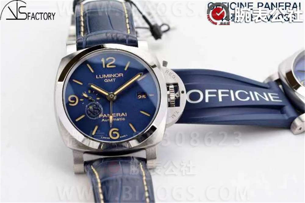 VS厂沛纳海1033「GMT」44MM骚蓝盘评测 第2张