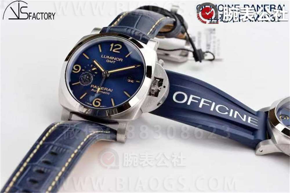 VS厂沛纳海1033「GMT」44MM骚蓝盘评测 第3张