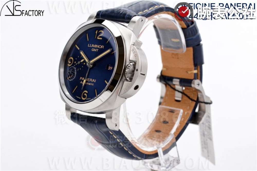 VS厂沛纳海1033「GMT」44MM骚蓝盘评测 第4张