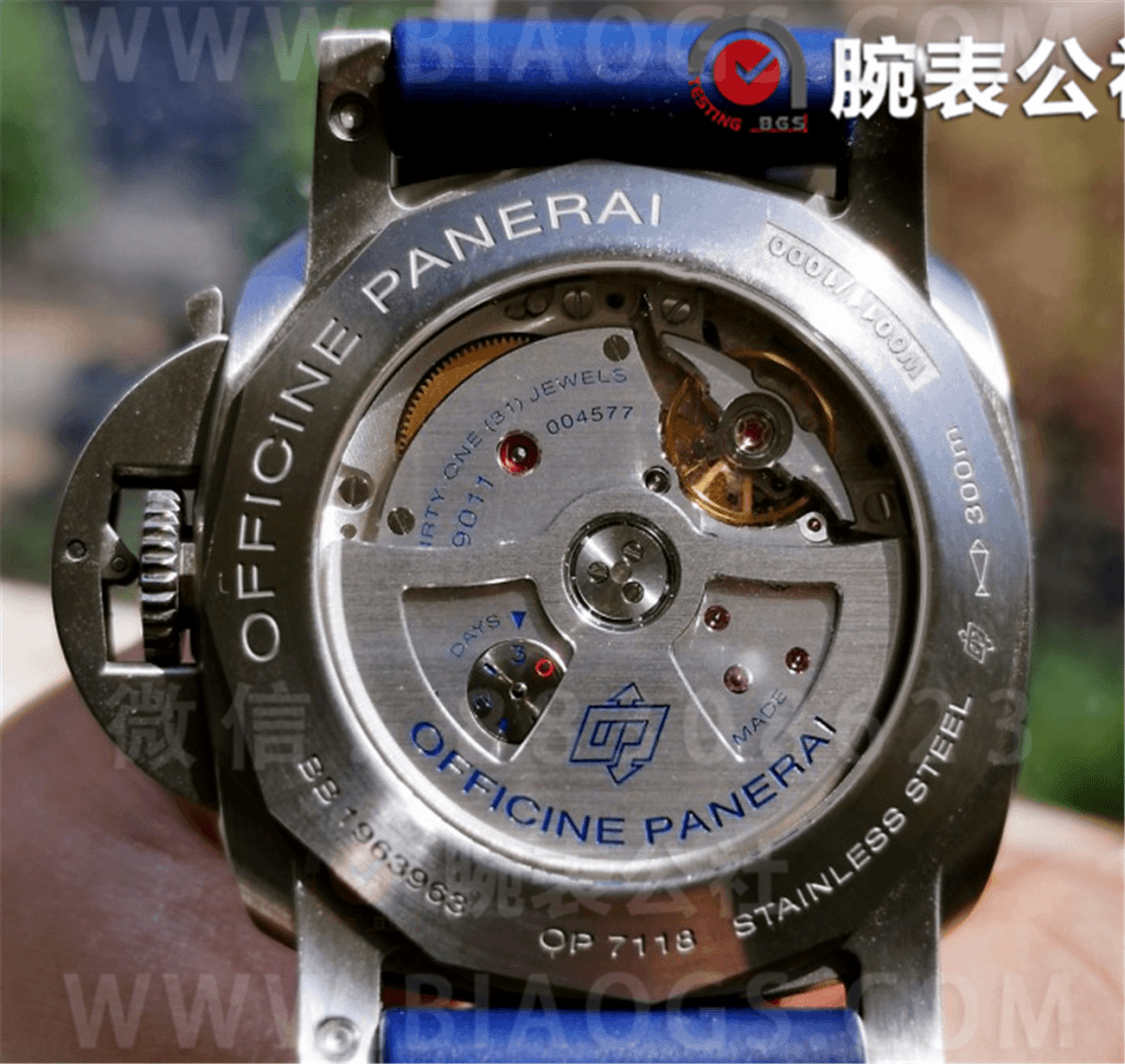 VS厂沛纳海1033「GMT」44MM骚蓝盘评测 第6张