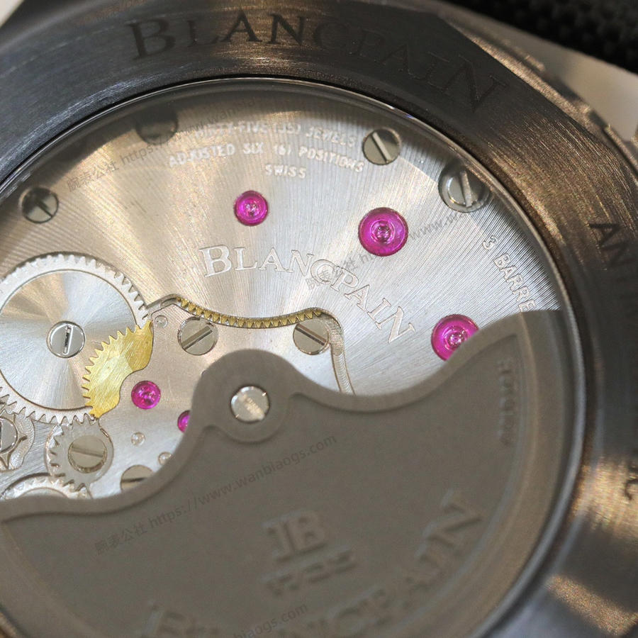 GF厂宝珀Blancpain五十噚五十寻50寻系列5000-0130-B52A腕表(陶瓷壳)