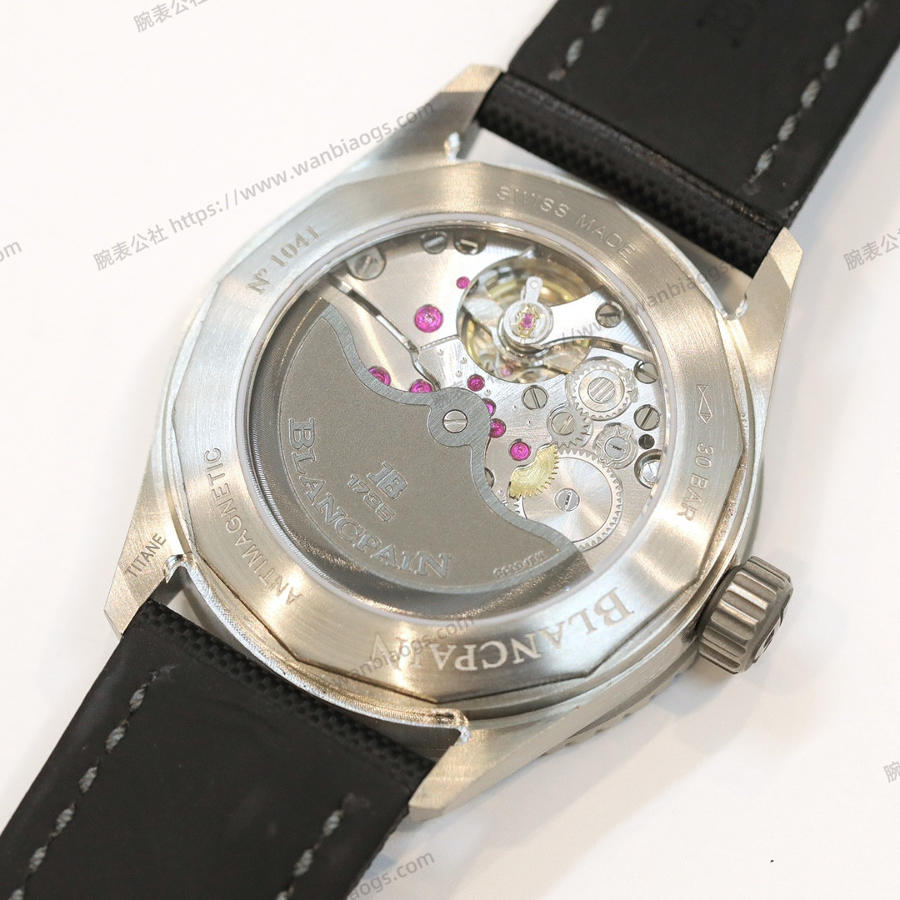 GF厂宝珀Blancpain五十噚五十寻50寻系列5100B-1110-B52A腕表(钢壳)  第7张