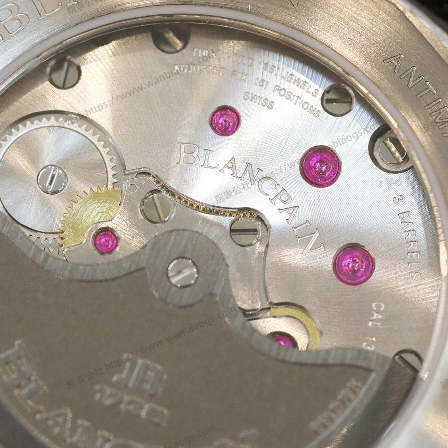 GF厂宝珀Blancpain五十噚五十寻50寻系列5100B-1110-B52A腕表(钢壳)  第8张