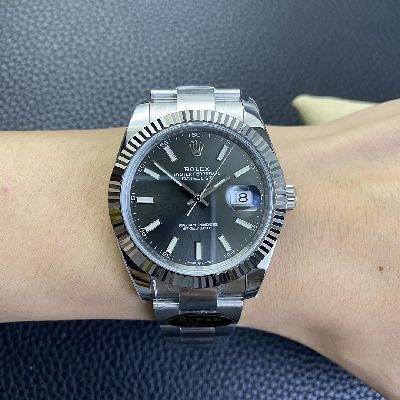 Clean厂劳力士Rolex日志型DATEJUST系列m126334-0013(灰盘)腕表 Clean厂劳力士Rolex日志型DATEJUST系列m126334-0013(灰盘)腕表