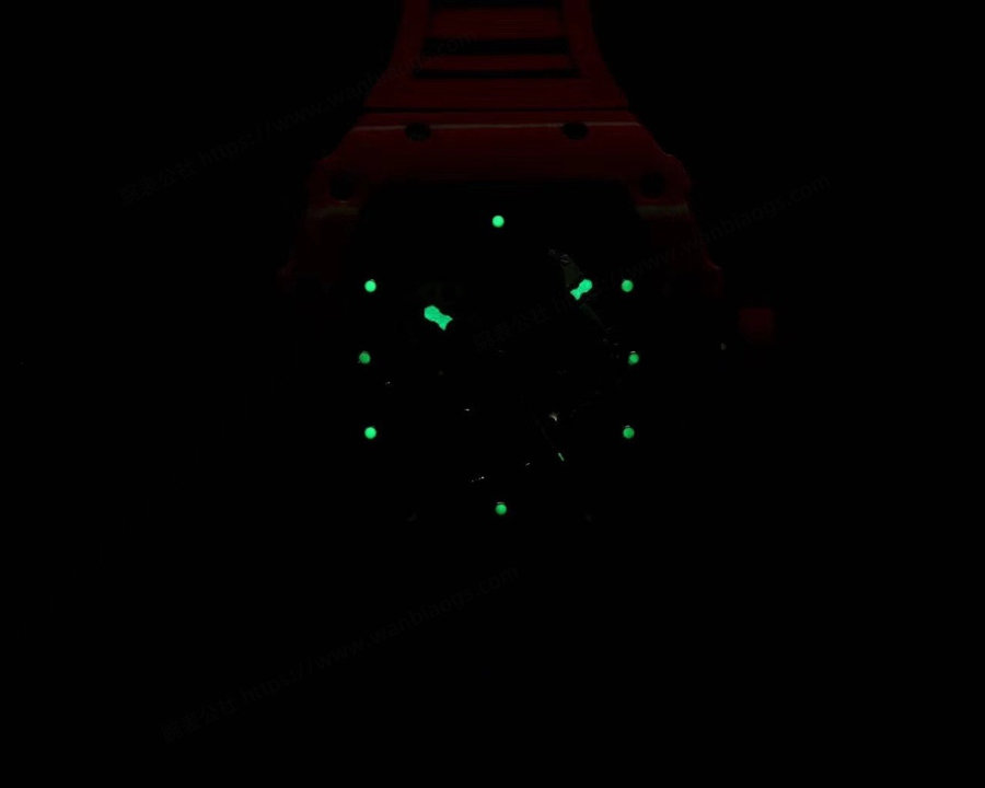 RMX厂理查德米勒RICHARD MILLERM35-02碳纤维红魔腕表 第10张
