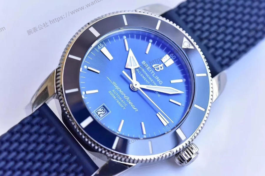 GF厂百年灵超级海洋文化系列二代（蓝面）腕表