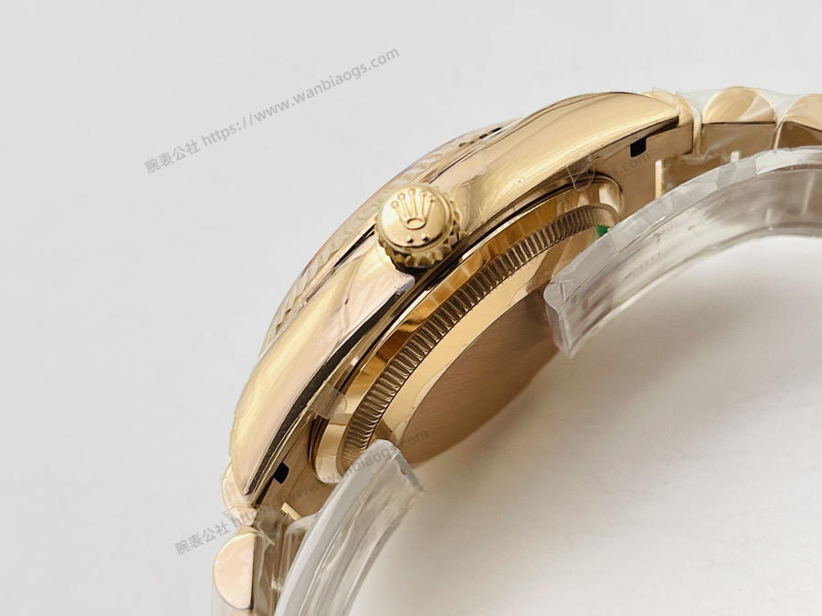 EW厂劳力士Rolex星期日志型40mm系列3255机芯(18K镶钻白盘)腕表赏析 第5张