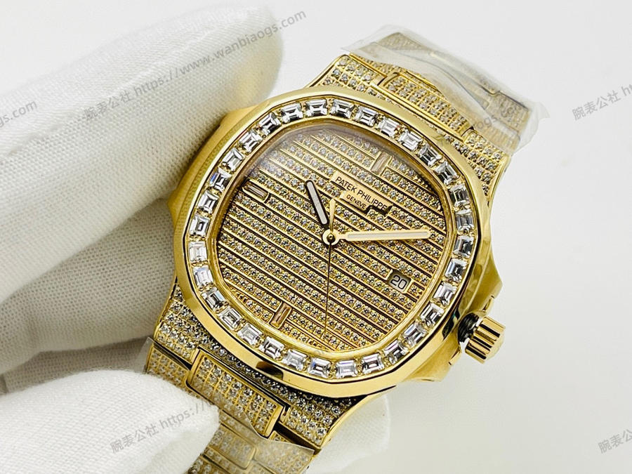 PFF厂百达翡丽PATEK PHILIPPE 5711/1A鹦鹉螺镶钻满天星