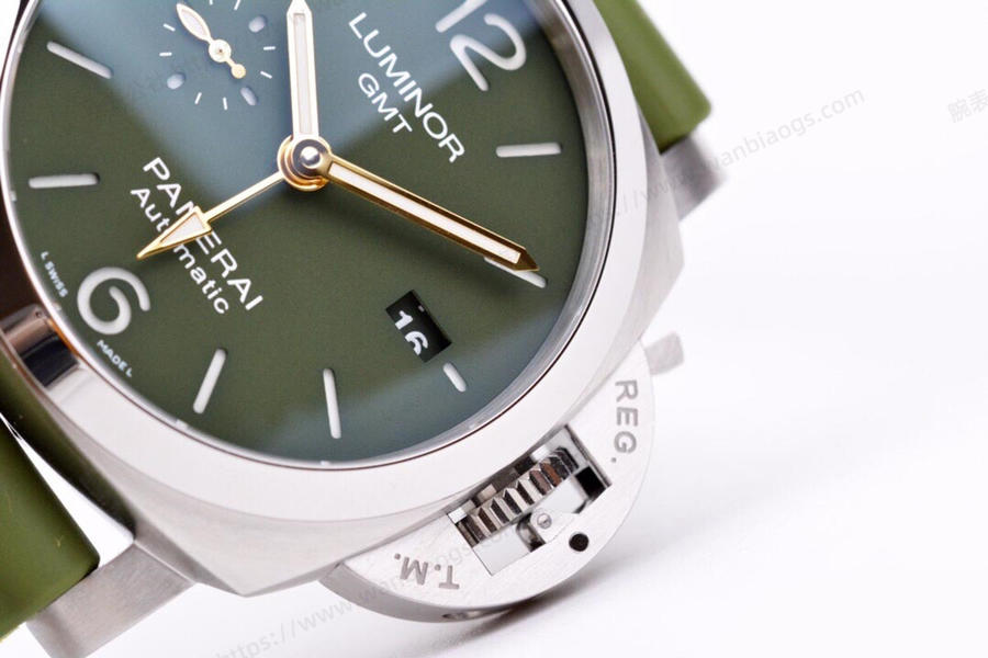 VS厂沛纳海PAM01056绿色表盘腕表评测  第3张
