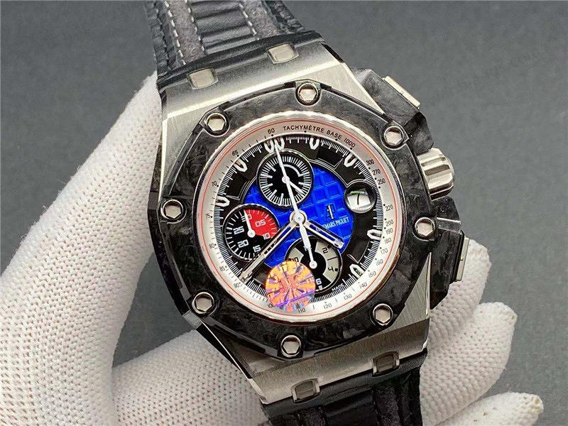 JF厂爱彼皇家橡树离岸型AP26290PO蓝色V2版腕表评测 第2张