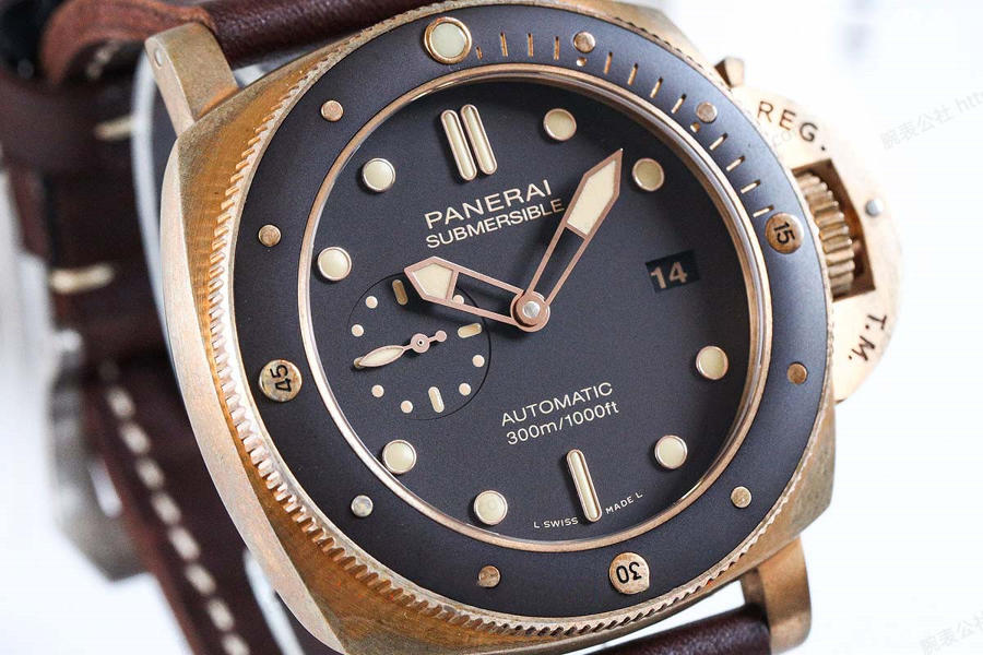 VS厂沛纳海PAM00968青铜材质腕表评测  第2张