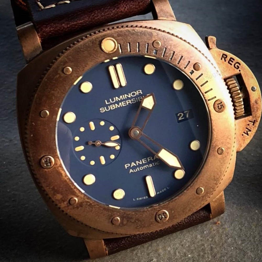 VS厂沛纳海PAM00671「青铜复古」腕表评测  第1张