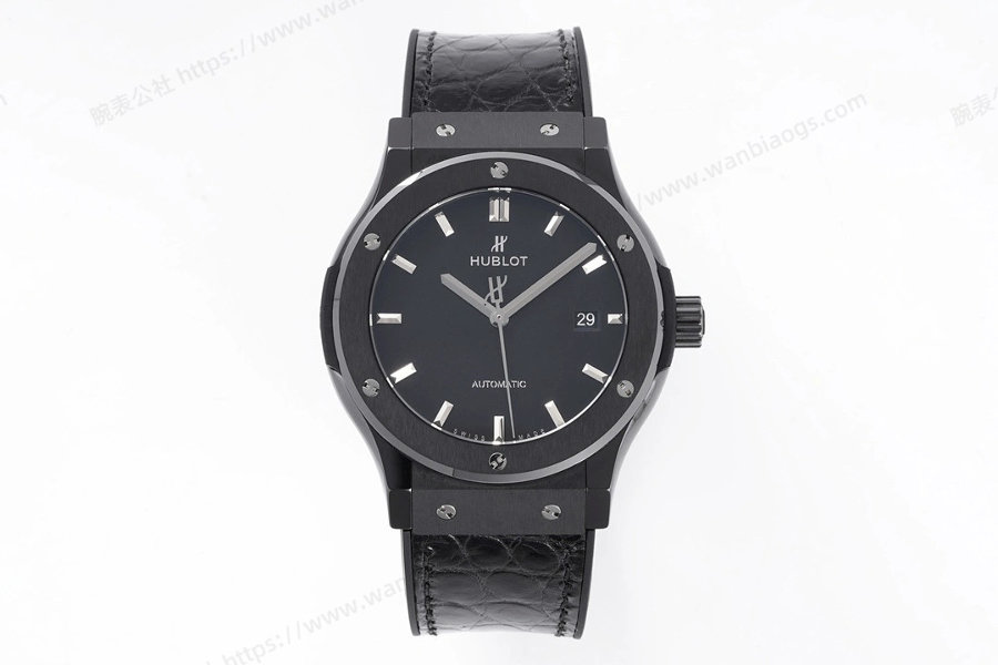 GS厂宇舶HUBLOT经典融合CLASSIC FUSION系列(黑盘)陶瓷腕表评测 第2张