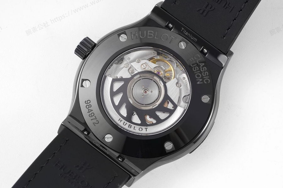 GS厂宇舶HUBLOT经典融合CLASSIC FUSION系列(黑盘)陶瓷腕表评测 第9张