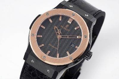 GS厂宇舶HUBLOT经典融合CLASSIC FUSION系列(玫瑰金)陶瓷腕表评测